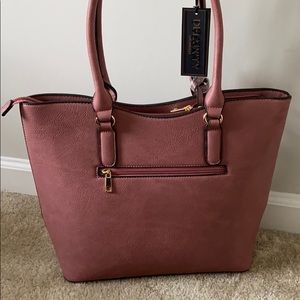 Rose colored bag never used